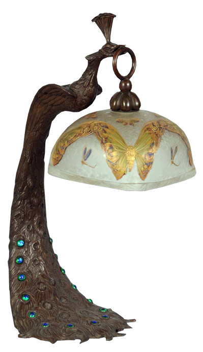 Austrian art-glass lamps, Bakelite jewelry headline Morphy&#8217;s Dec. 11-13 sale
