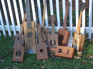 Washington man crafts guitars out of old cigar boxes