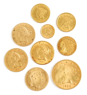 Gold, silver coins found in suitcases top Stephenson&#8217;s Aug. 20 auction