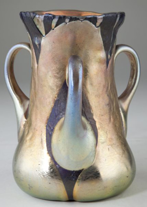Tiffany Favrile lava glass vase hits $62,100 at Leland Little auction