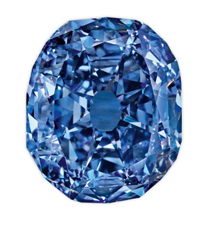 NYC museum displays rare blue diamond