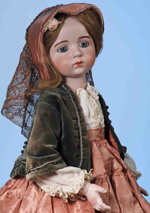1914 Albert Marque bisque doll a $168K thriller at Frasher’s sale