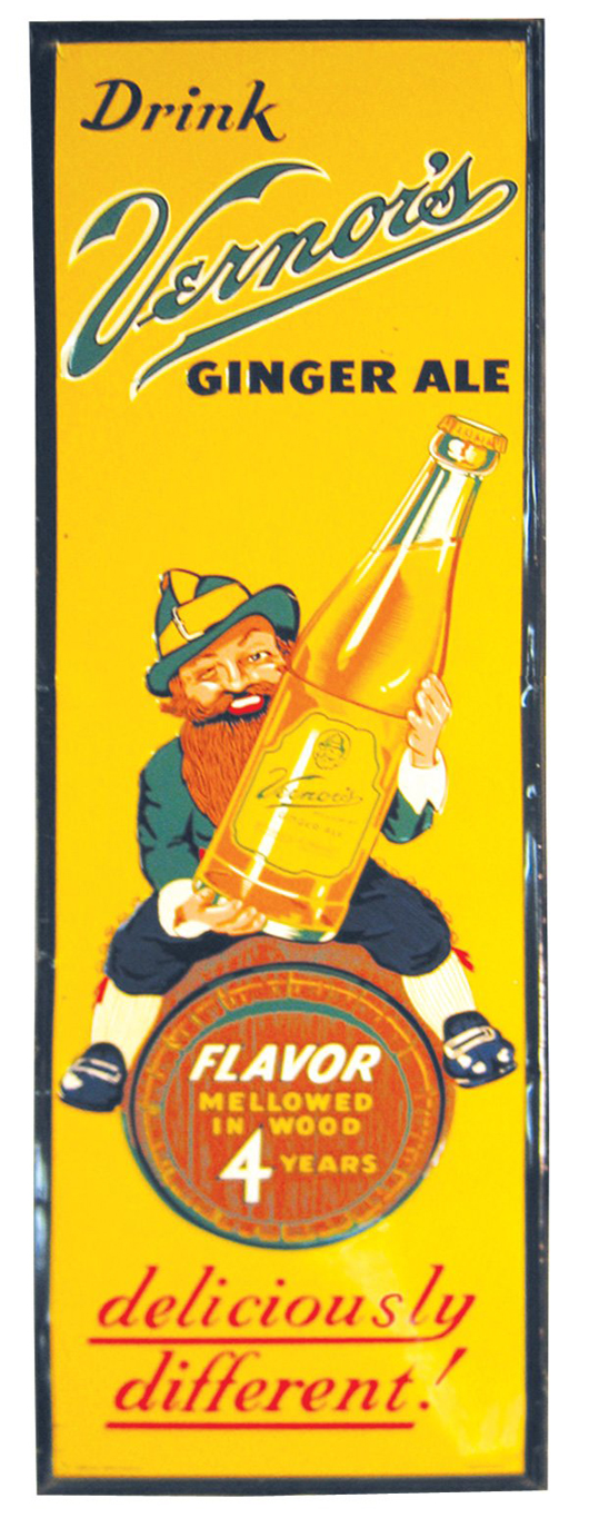 Vernor's Ginger Ale - 'deliciously different' collectibles