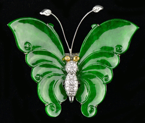 Jadeite brooch holds great promise for 888 Auctions, Aug. 16