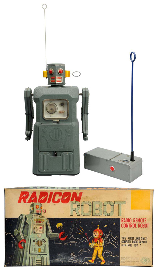 Robots sweep the top 10 at Morphy's Sept. 6-7 Toy Auction