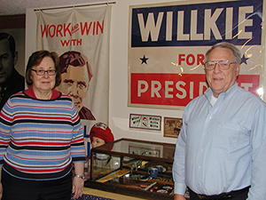 Married collections form political memorabilia museum