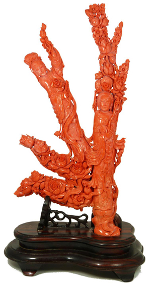 Coral sculptures sell for $66,550 at Elite Decorative Arts
