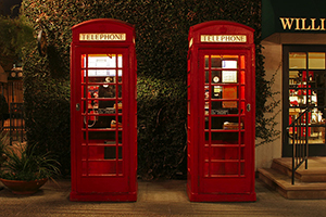 Obsolete Czech phone booths converted to tiny libraries