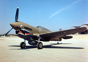 WWII museum’s restored fighter plane salutes Flying Tigers