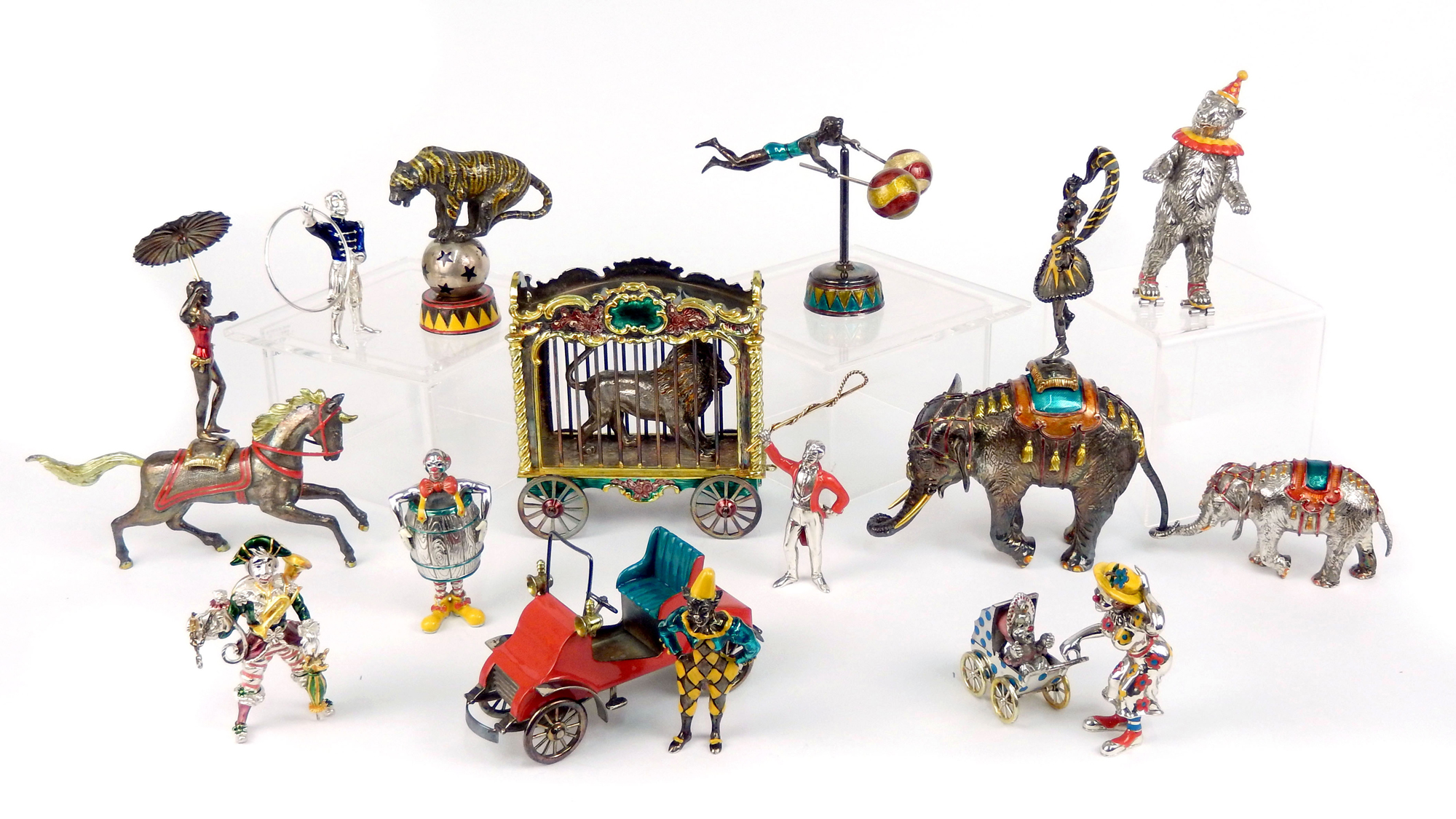 circus animal figurines