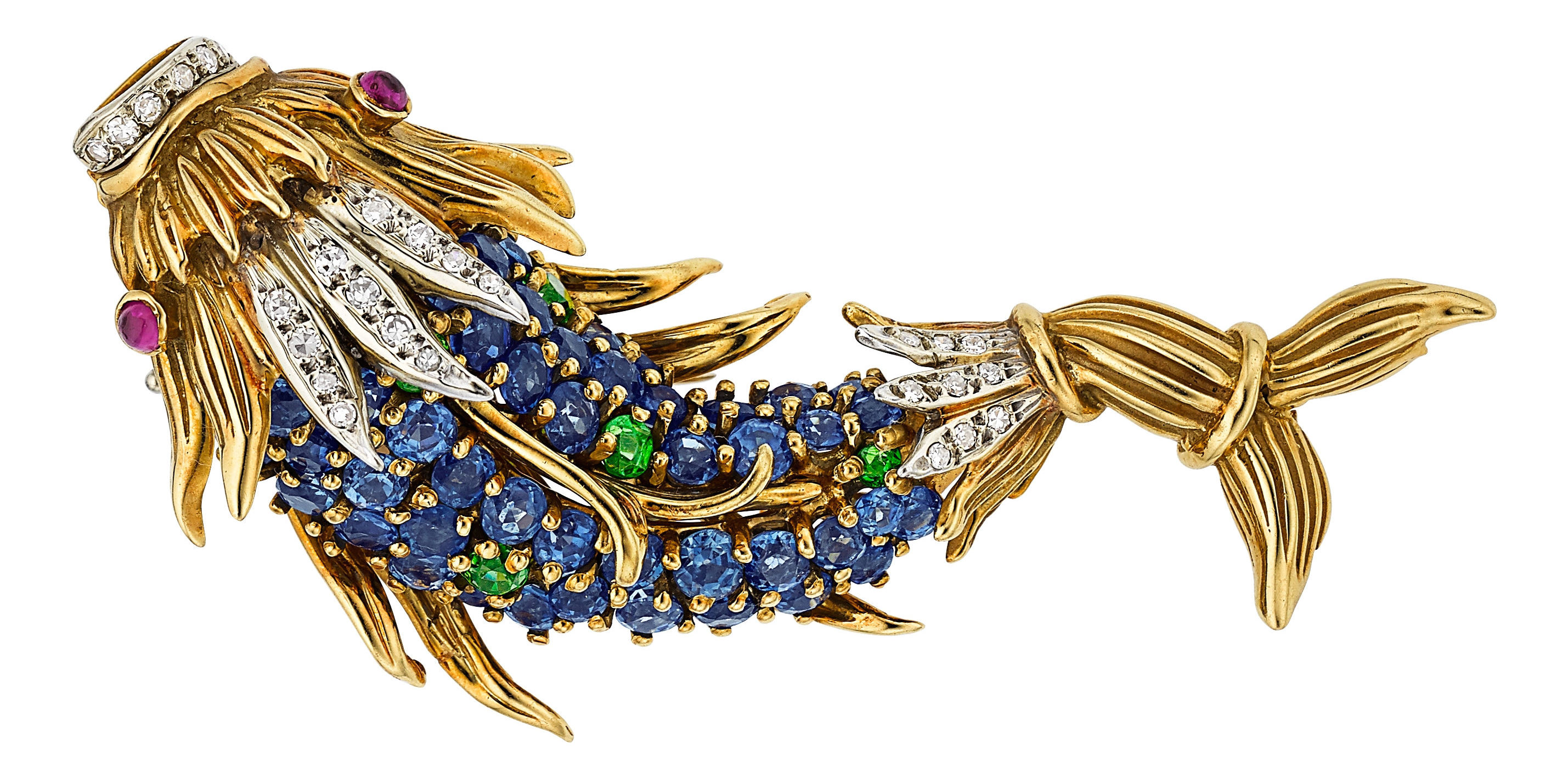 Jean Schlumberger dolphin brooch prize catch in Heritage sale April 19