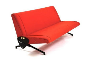 Like-new Borsani sofa starring in Nova Ars online auction Oct. 13