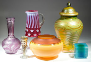 Jeffrey S. Evans glass, lighting auction spans 3 centuries Jan. 27-28