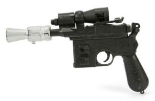 Han Solo&#8217;s ‘Star Wars’ blaster sells for $550,000 at Julien’s Auctions