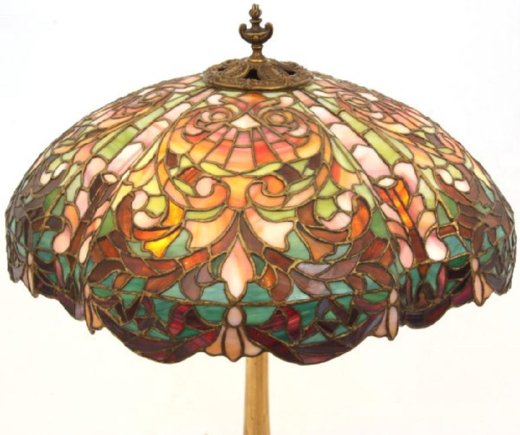 Art glass lamps: Tiffany's competitors