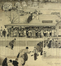 Norman Rockwell charcoal study crests at $242K