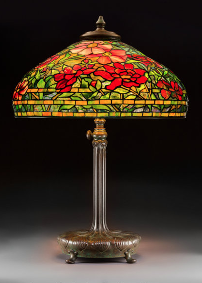 Tiffany lamps dominate prices realized at Heritage Auctions' $1.2M sale