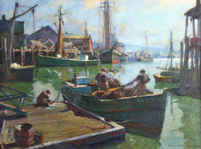 Kaminski showcases Emile Gruppe painting in Feb. 2-3 auction