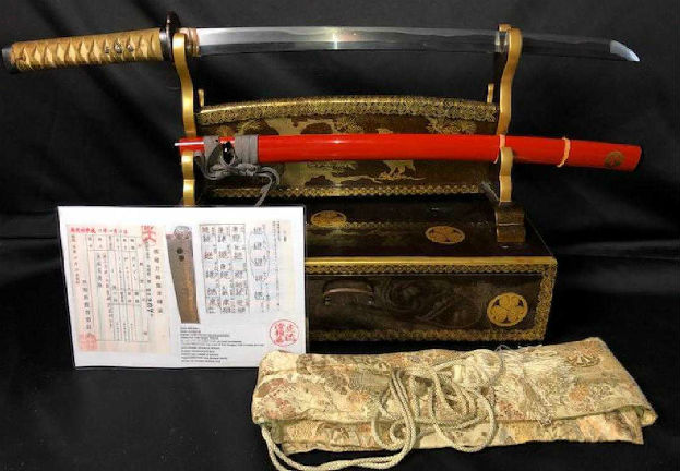 Samurai swords, armor ready for action in online sale Jan. 15