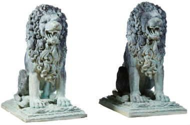 Bronze lions kings of Crescent City Auction Gallery’s May 11-12 event