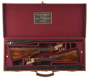 Gallery Report: Cased pair of vintage sporting guns bags $135K