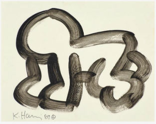Keith Haring artwork tops $117K at Rago auction