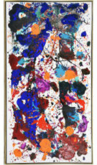Sam Francis painting draws attention to Michaan’s Dec. 6 sale