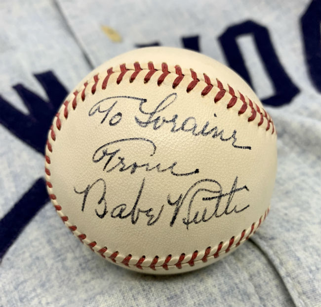Babe Ruth-signed baseball sells for world-record $183,500