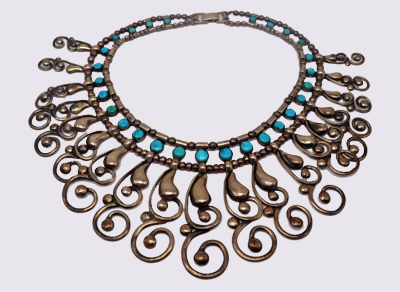 Native American artistry in turquoise jewelry