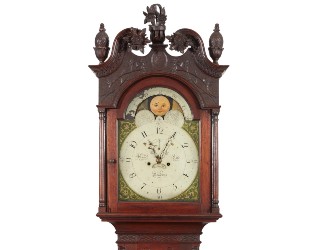 Freeman&#8217;s Apr. 28 auction features 1790 Chippendale tall clock