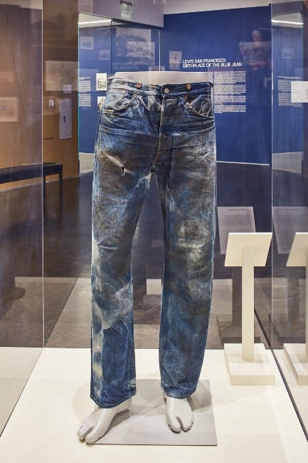 Goldfields spawned Levi's blue jeans