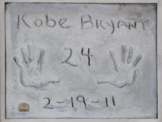 Kobe Bryant concrete handprints score $75K at auction