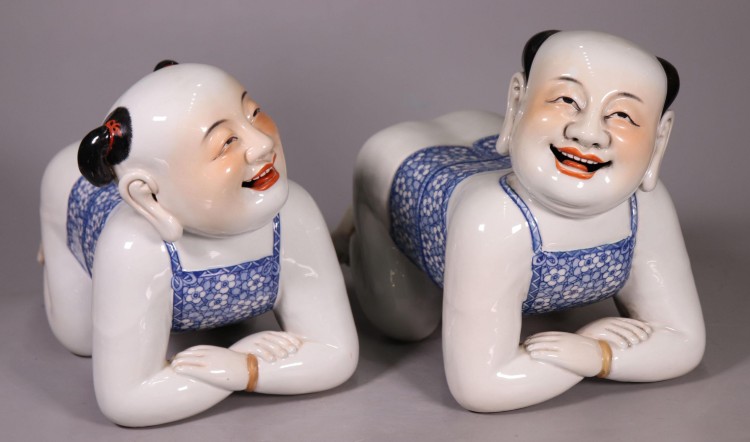 Chinese porcelain pillows: &#8216;cool&#8217; headrests