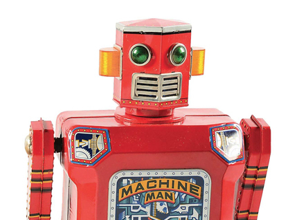 Boxed Machine Man Robot, mechanical banks lead Morphy’s Sept. 23-24 Toy Auction