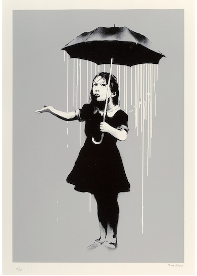 Gallery Report: Banksy makes it rain at Heritage