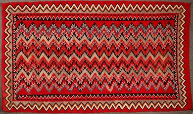 Navajo rug was a vibrant addition to Holabird&#8217;s 5-day sale