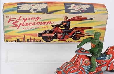 Collectors aimed high for robots, Disney toys at Milestone auction