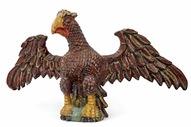 Wilhelm Schimmel eagle carvings fly to the top of the folk art market