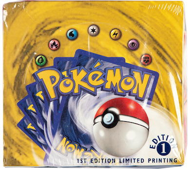 Pokemon 1999 first-edition booster box is &#8216;caught&#8217; for $384K