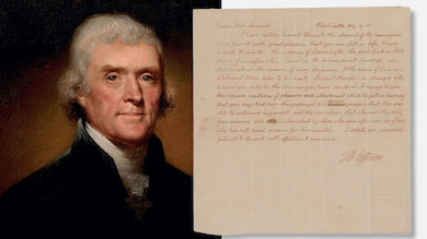 Thomas Jefferson letter auctioned for more than $68K in Boston