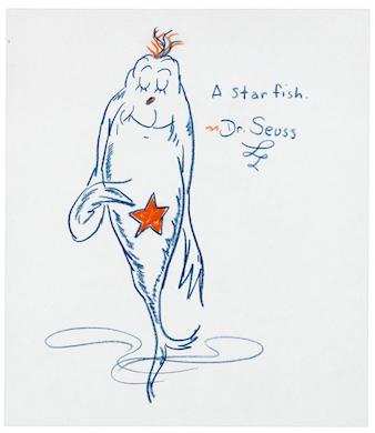 Dr. Seuss drawings headline PBA Galleries Nov. 4 auction