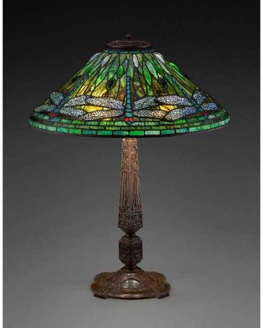 Tiffany Studios table lamps earn top-lot status at Heritage sale