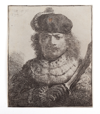 Rembrandt etching earns top lot status at Dallas Auction Gallery
