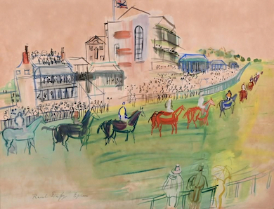 Raoul Dufy horseracing scene landed in winner&#8217;s circle at Nadeau&#8217;s