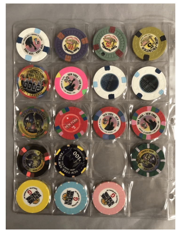 Vintage casino chip collectors go all-in for winning examples