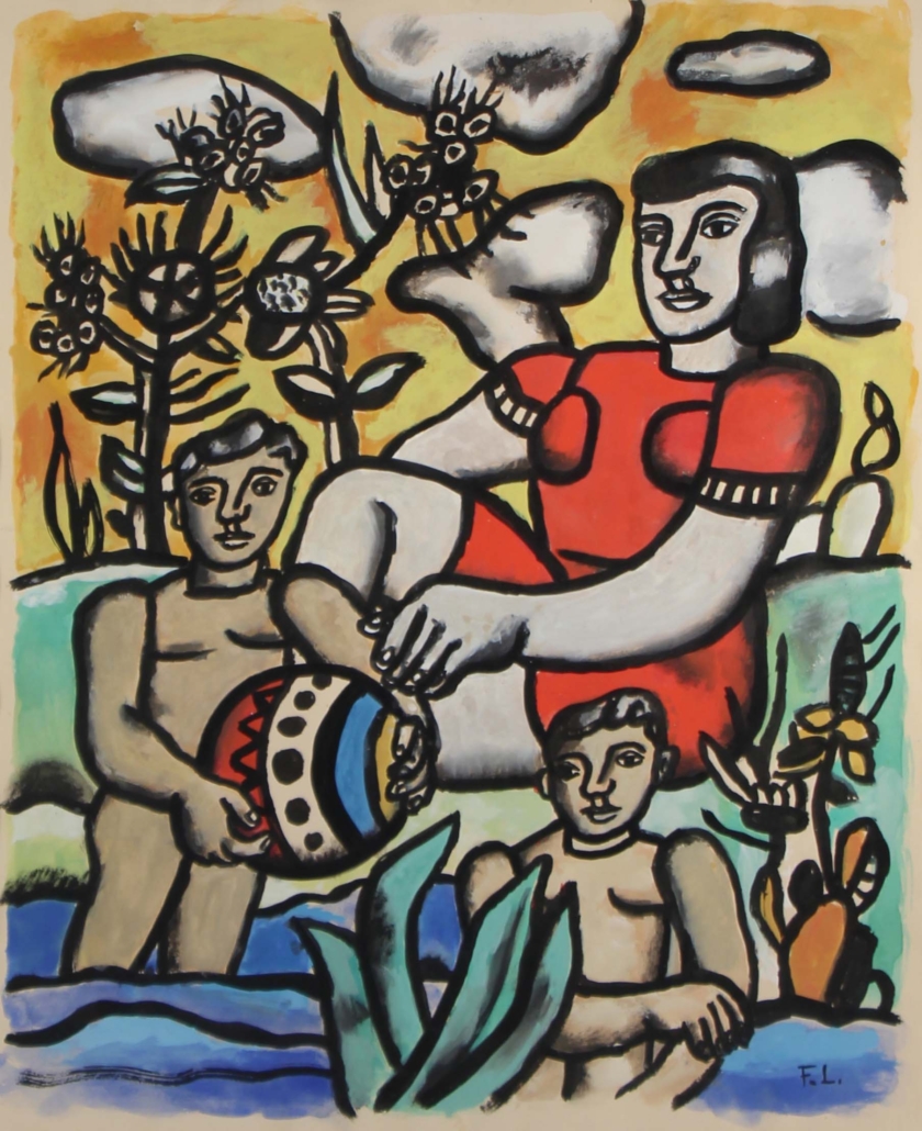 Leger art commands stunning price at Clarke's Awesome Estates auction