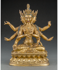 Important Tibetan gilt sculpture leads Heritage Asian art sale, March 22
