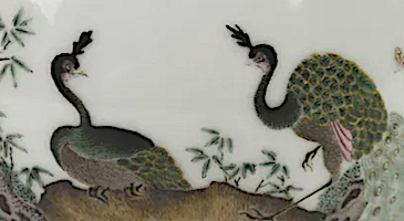The peony and the peacock: classic motifs in Asian art
