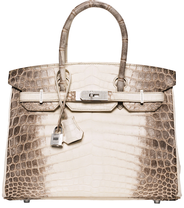 Hermès White Matte Crocodile Niloticus Himalaya Birkin 25 18K White Gold  And Diamond Hardware, 2022 Available For Immediate Sale At Sotheby's