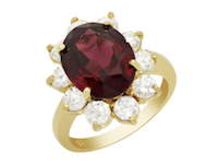 The golden rule with garnets: the redder, the better